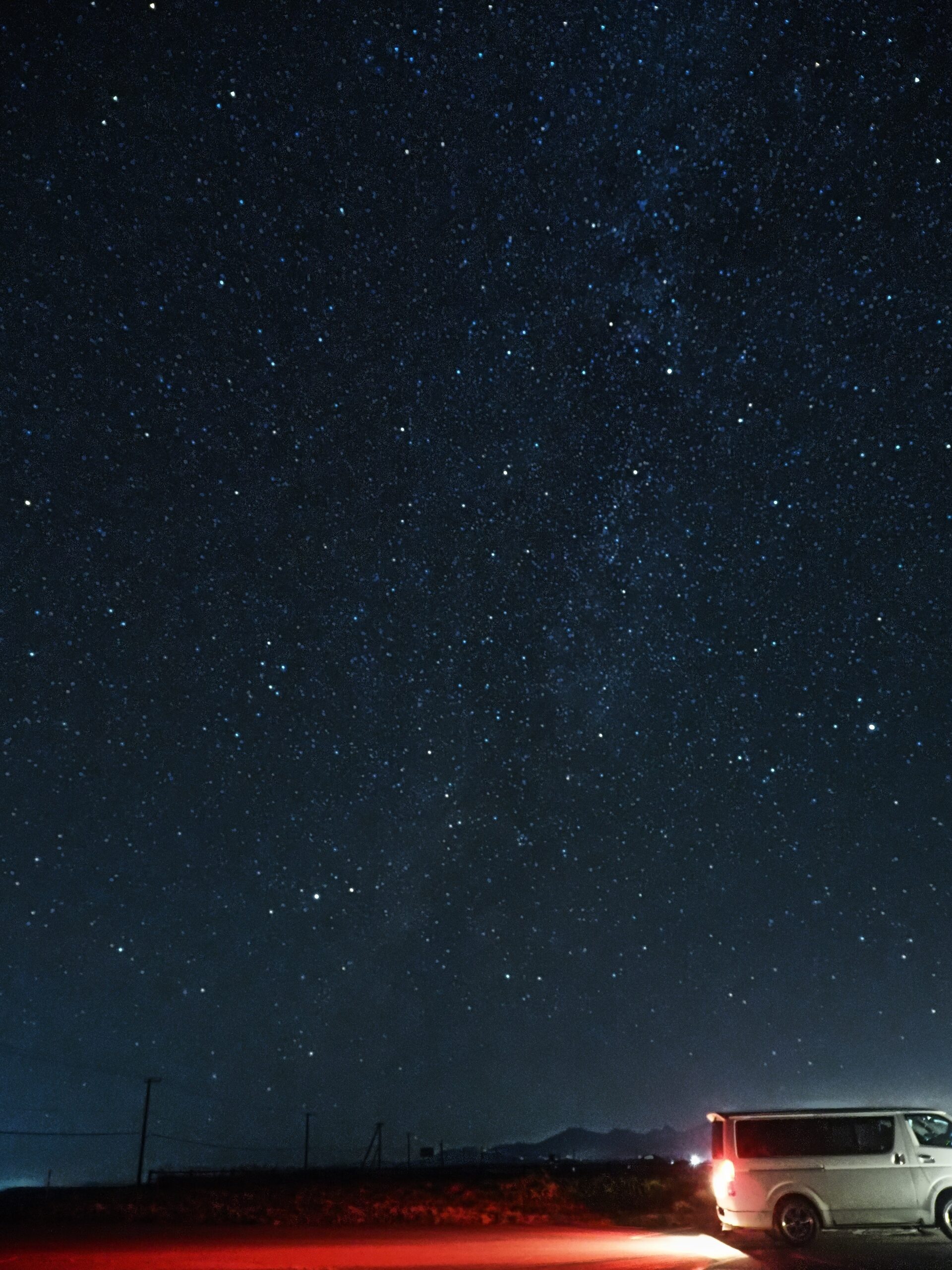 野付半島の星空